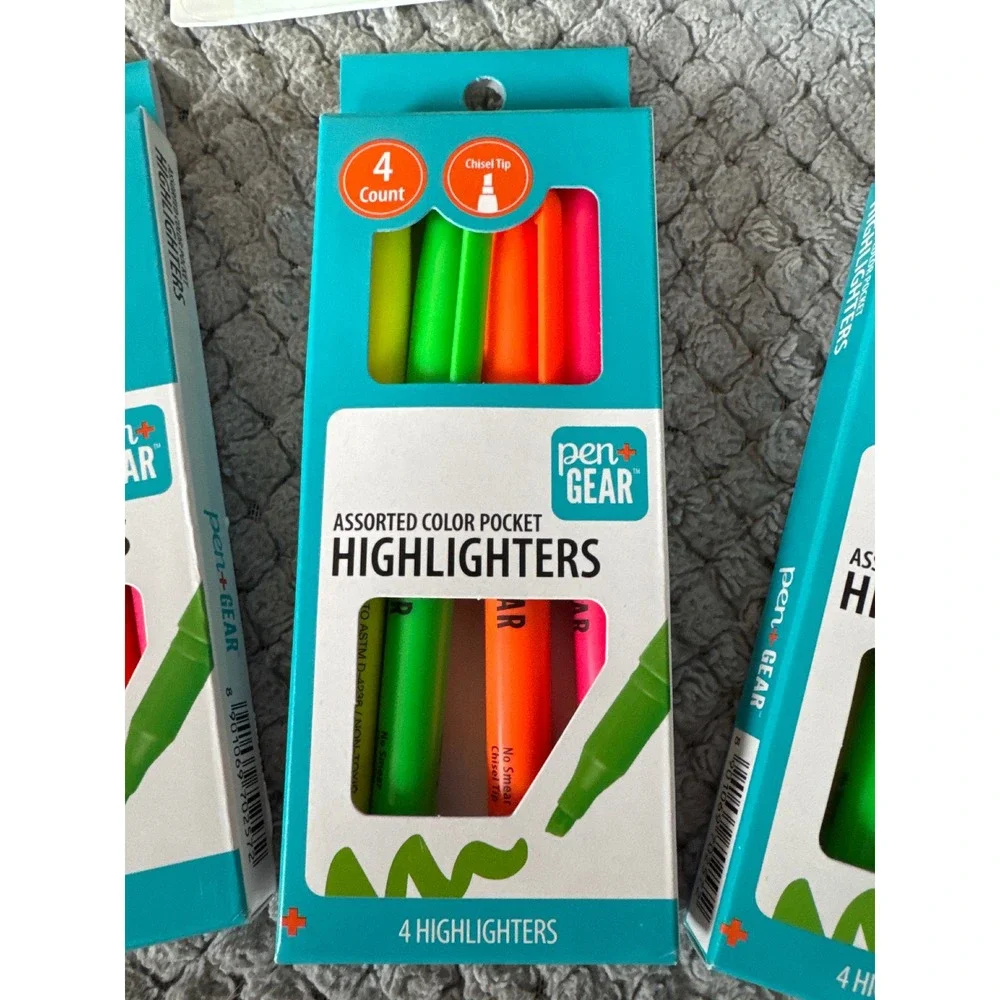Sharpie and Pen+Gear Highlighter Bulk Set 20 Count Chisel Tip Neon Assorted
